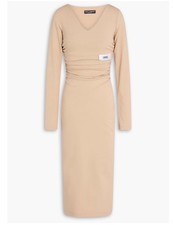 Dolce & Gabbana Appliquéd 2 Piece Jersey Set Tan Sz 44 $2595