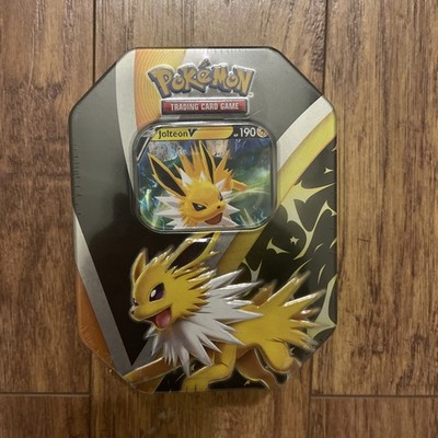 Pokemon TCG - Eevee Evolutions Tin - Jolteon V Variant - New/Sealed