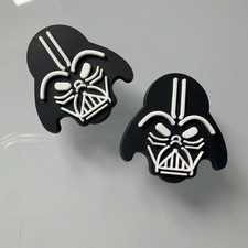 2 X Star Wars - Darth Vader - Shoe Charms For Crocs - Free Shipping!