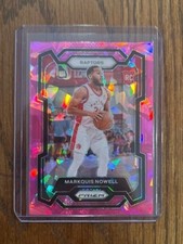 2023-24 Panini Prizm Basketball Pink Ice Parallel Markquis Nowell