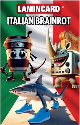 Official Lamincard Italian Brainrot Trading Cards - 1 Sealed Pack (5 Cards)