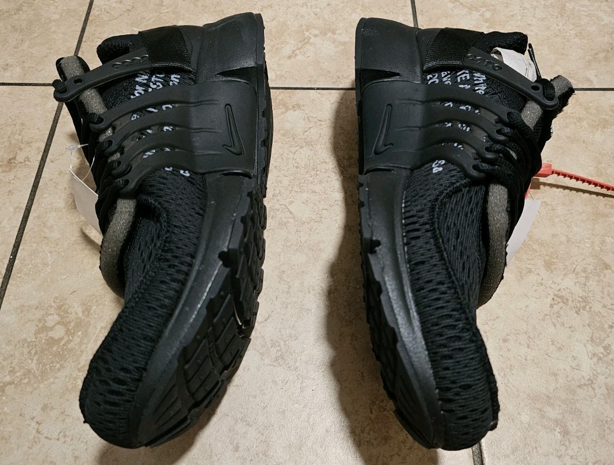 Nike Air Presto - Off-White Black The Ten Part 2 Size 11 | eBay