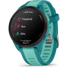 Garmin Forerunner 165 Music Smartwatch Running Training AMOLED Display Turquoise