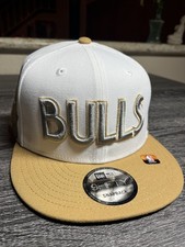 Men's New Era Tan Chicago Bulls 2024/25 City Edition Alternate 9FIFTY Snapback