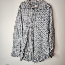 Peter Millar Shirt Mens 2XL Multicolor Plaid Button Down Long Sleeve Dress Shirt