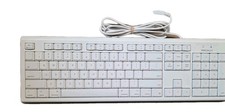 Macally White 104 Key Full Size USB Keyboard for Mac model QKEY 