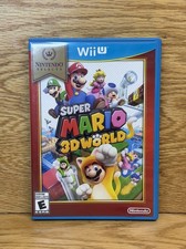 Nintendo Selects: Super Mario 3D World (Nintendo Wii U, 2016) TESTED WORKING