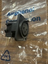 25Pcs XLR 3Pin Female panel mount Connectors  Bin15