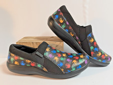 Alegria by PG Lite Womens Shoe Size 40 9 to 9.5 Slip on Vegan, Slip Resistant,