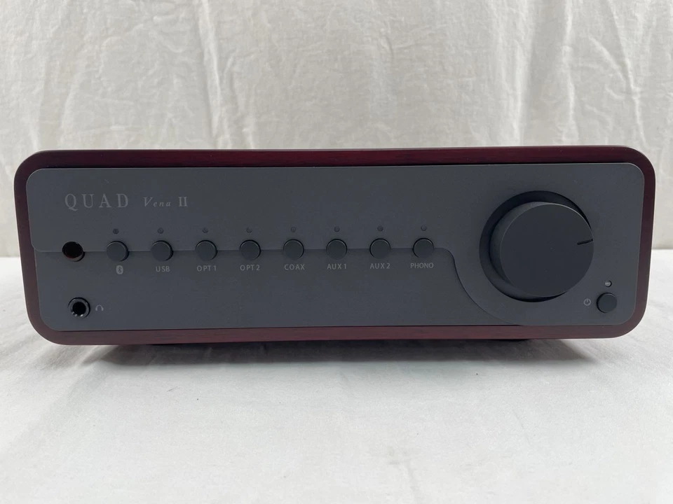 Quad Vena II High-End Verstärker Mahagoni Holzgehäuse - Bild 2 von 4