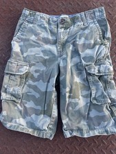 Cat Jack Boys Size 12 Camo Cargo Shorts