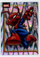 2026 Topps Chrome Marvel Comics RayWave Refractor Spider-Ham #162 rw9