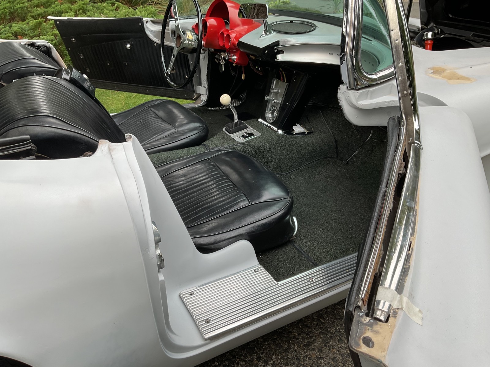 1962 Gray Primer Chevrolet Corvette   | C1 Corvette Photo 10