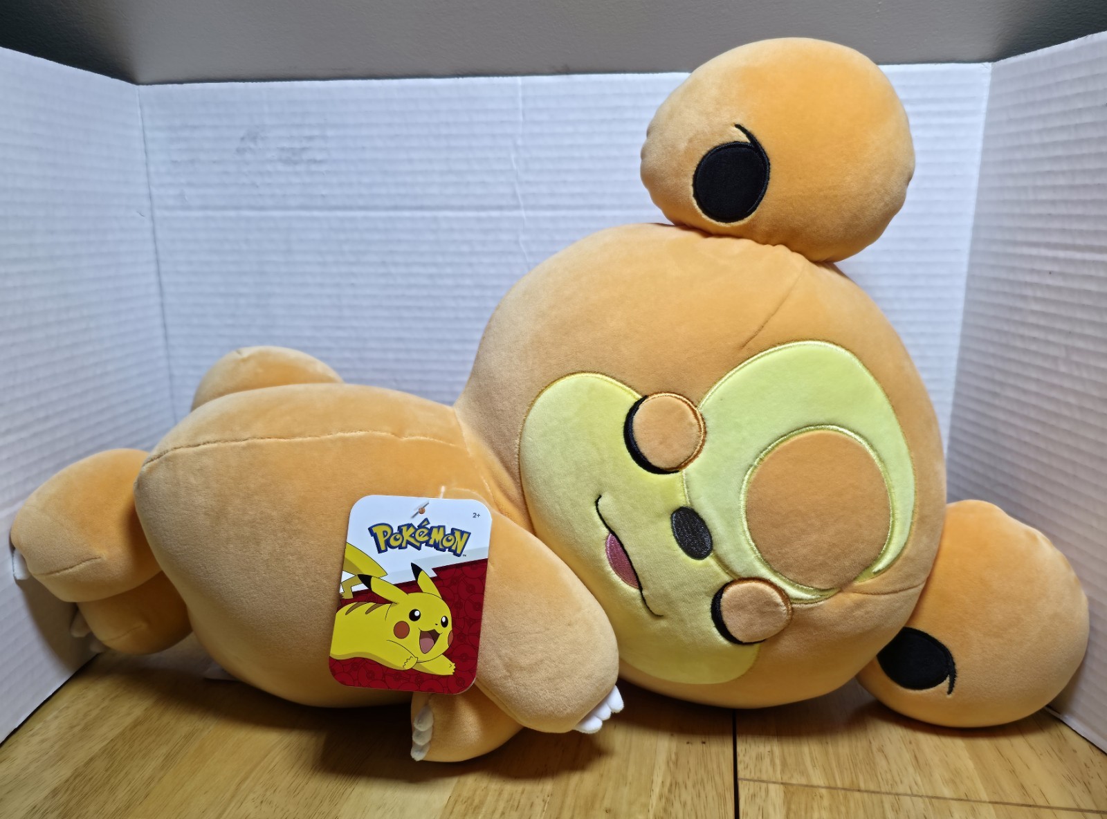 Pokemon  Sleeping Teddiursa Cuddleez Plush  18