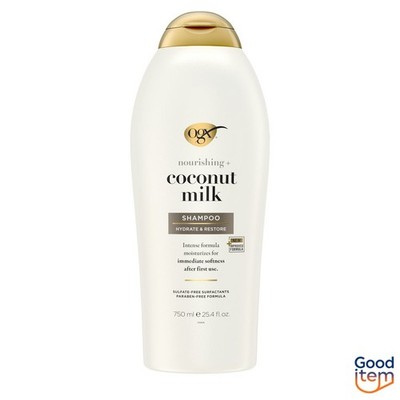OGX Nourishing Coconut Milk Moisturizing Shampoo Strong Healthy Hair 25.4 fl oz