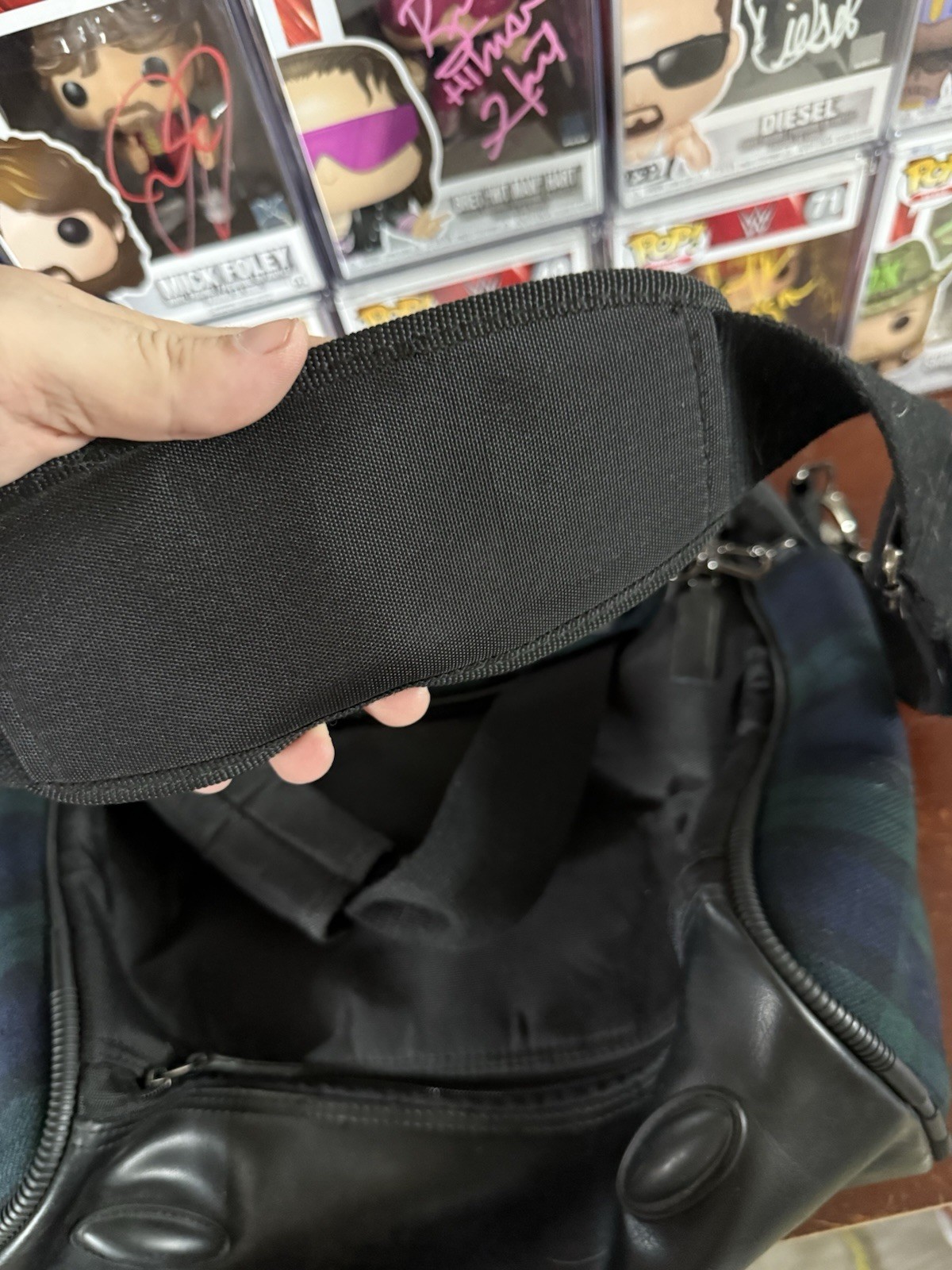 Pendleton Wool Bag - Handle And Shoulder Strap - image 12