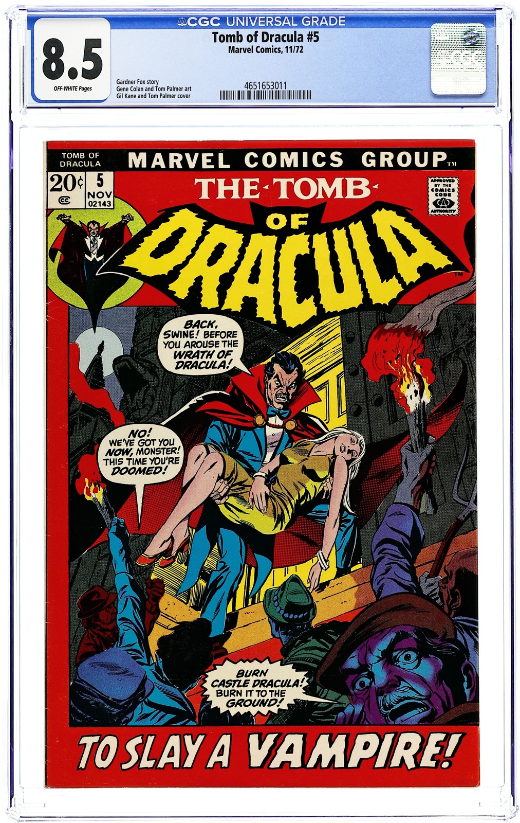Tomb of Dracula #52 Value - GoCollect