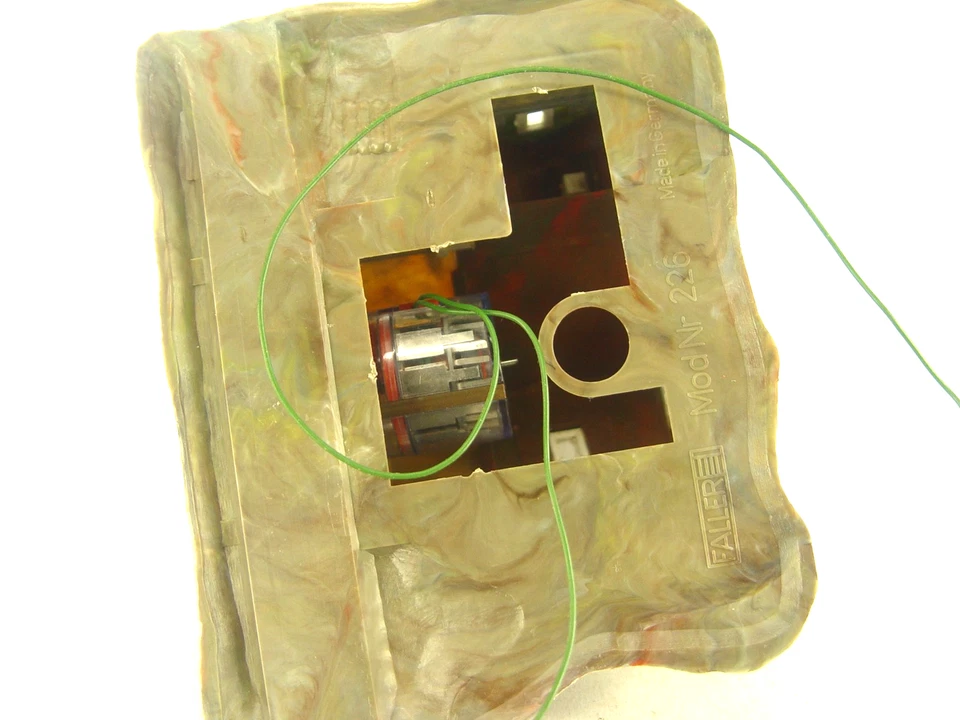 Wassermühle m. Elektromotor  - Faller  HO Fertigmodell  - #10   #E   gebr. - Bild 4 von 4