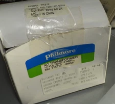 Philmore TR212 AC Transformer 6V/6V 2A Output New in Box