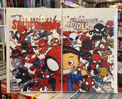 Superior 32 & Amazing Spider-Man 9 Skottie Young Connecting