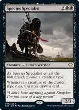 MTG Species Specialist Commander 2020 Regular NM
