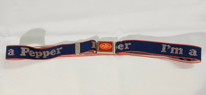 Vintage "I'm A Pepper" Dr Pepper Belt