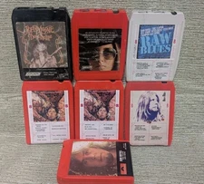 Lot of (7) John Mayall BACK TO ROOTS Clapton 8 Track Tape PAD, SPLICE GOOD✅