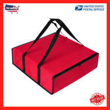 Insulated Pizza Delivery Bag Large Hot Food Bag for DoorDash Uber Eats 20x20