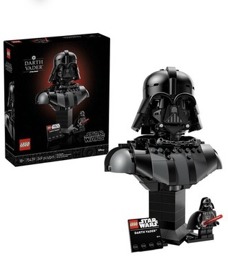 Star Wars Darth Vader Bust 75439 Building Set, 349 Pieces