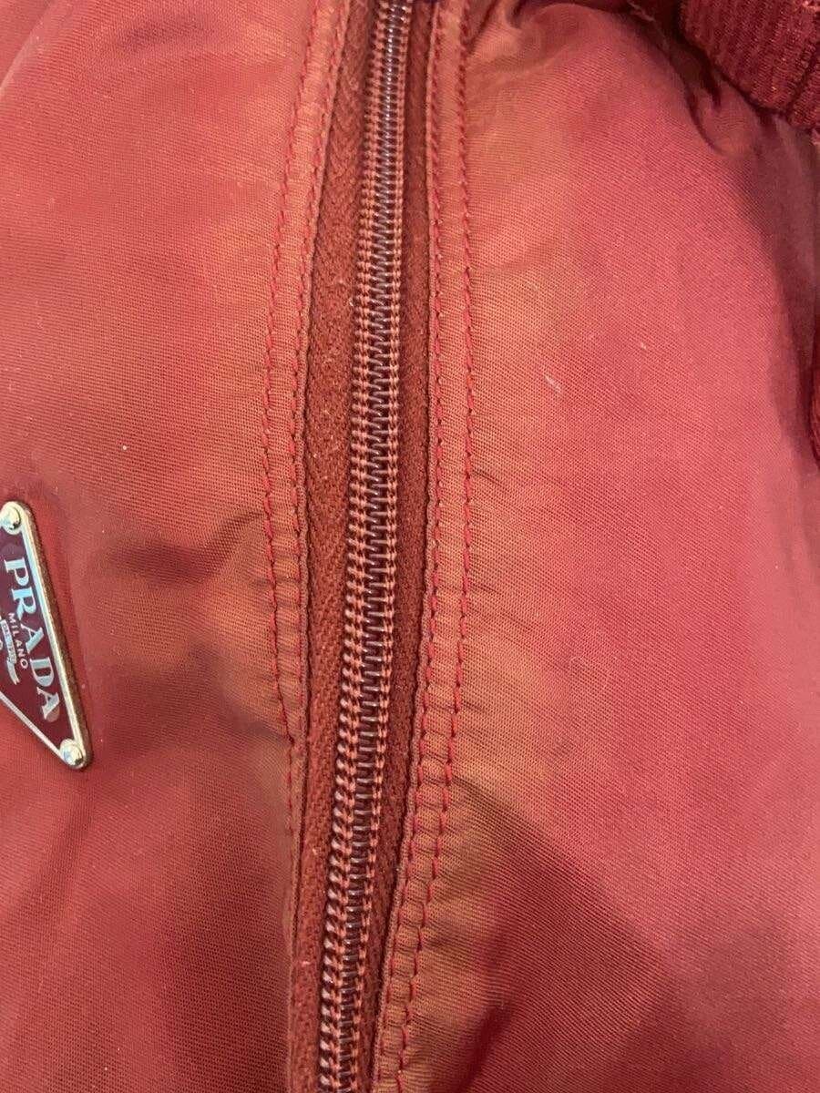 PRADA Shoulder Bag Nylon RED thumbnail 7