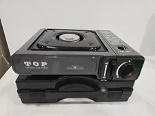 Portable Single Burner Butane Gas Camping Stove with Hard Case Tabletop Stove