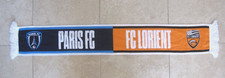 Echarpe supporter football Paris Fc Lorient vintage Scarf Match