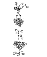 Genuine Mopar Intake Valve 68147265AA