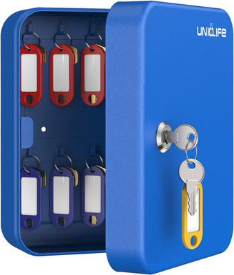 20 Keys Key Lock Box, Wall Mount Key Box, Lock Box for Keys, Key Lockbox with Ta