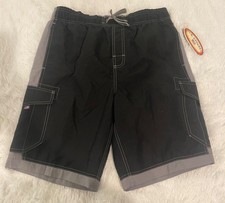 US Apparel Islander 5 Pocket Mens Swim Short Trunks Swimsuit Size M