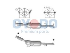 Oyodo DPF Rußpartikelfilter Dieselpartikelfilter 20N0135-OYO für NISSAN JUKE F15