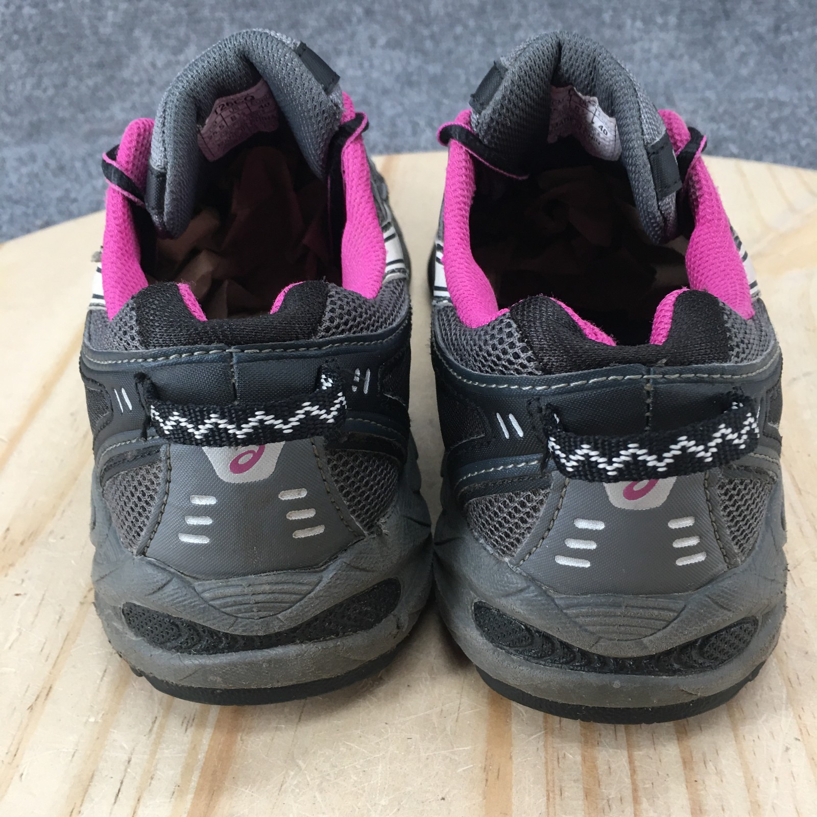 Asics Shoes Womens 8.5 Gray Running Trail Athletic Performance Outdoor Grip thumbnail 7