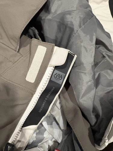 686 Men's Dojo Shell Jacket in the Tobacco Colorblock image 3