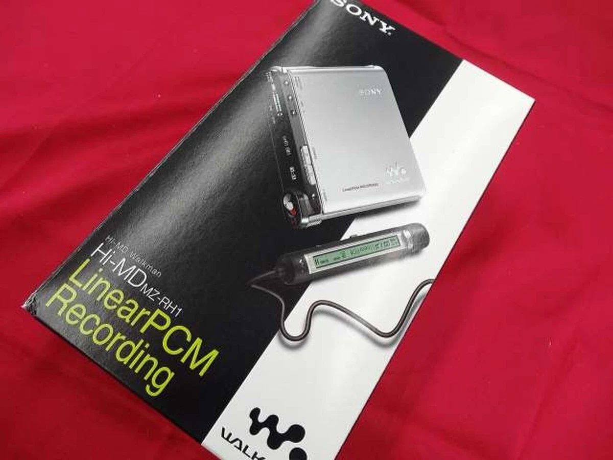 Sony Mz-Rh1 Hi-Md Walkman Digital Music Player Minidisc/Mp3 | eBay