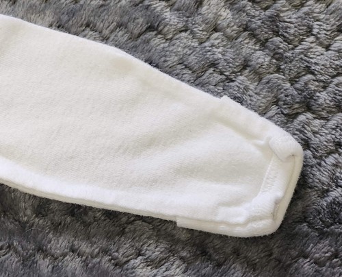 Babies are Us ~ Unisex One piece Top ~ Size 0-3 Months ~ White. - Picture 4 of 6