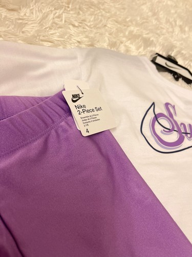Nike Girl Long Sleeve T-Shirt and Leggings Set - Picture 28 of 30