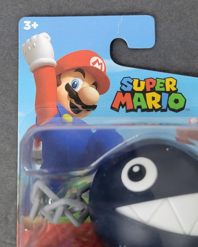 Jakks Pacific World of Nintendo Super Mario 2.5" CHAIN CHOMP Figure - Picture 3 of 12