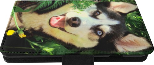 FLIP CASE FOR SAMSUNG GALAXY|SIBERIAN HUSKY DOG 7 - Picture 3 of 120