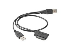 External USB To SATA Adapter For Small Slim SATA Disk HDD SSD DVD 13pin 13-pin