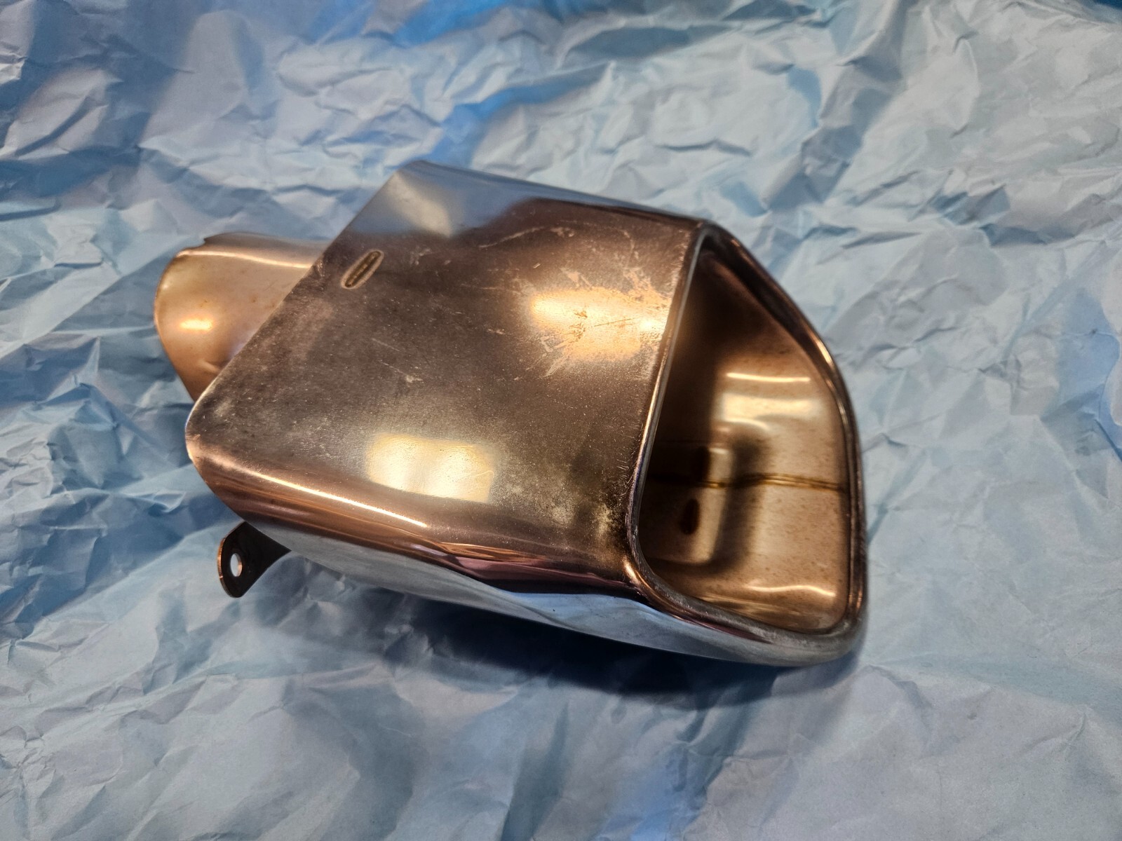 2014-2018 JEEP CHEROKEE EXHAUST CHROME PIPE TIP - LEFT - 68236950AA OEM