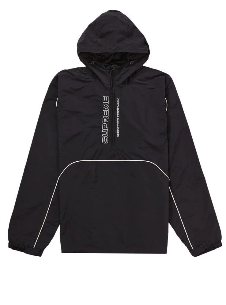 Pull demi zip lambrissé Supreme
