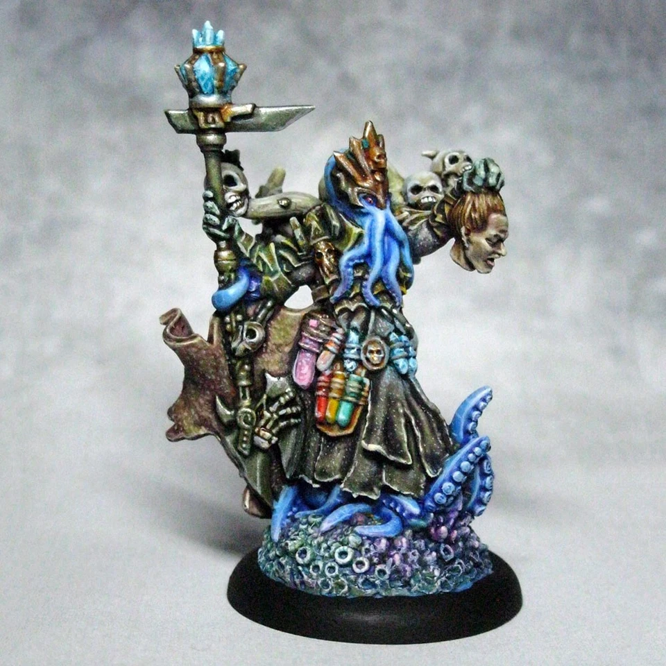 Mazmorras miniatura pintadas Azreal Darktide - Reaper D&D Mind Flayer Dark Mariner Foto 2 de 4
