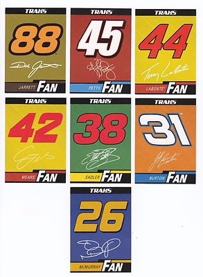 2006 Traks STICKERS--#19 Jeremy Mayfield--ONE CARD ONLY! | eBay