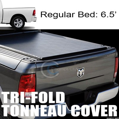 Truck Bed Accessories Motors For 2009 2018 Dodge Ram 6 5 76 6 4 76 8 Bed Tri Fold Hard Tonneau Cover Lw Hairli Hr
