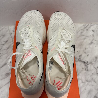 Men's Size 11 Nike ZoomX VaporFly Next% 3 Sail/black Crimson Tint